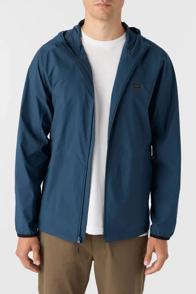 O039NEILL TRVLR STRETCH JACKET Midnight Navy Men Featured