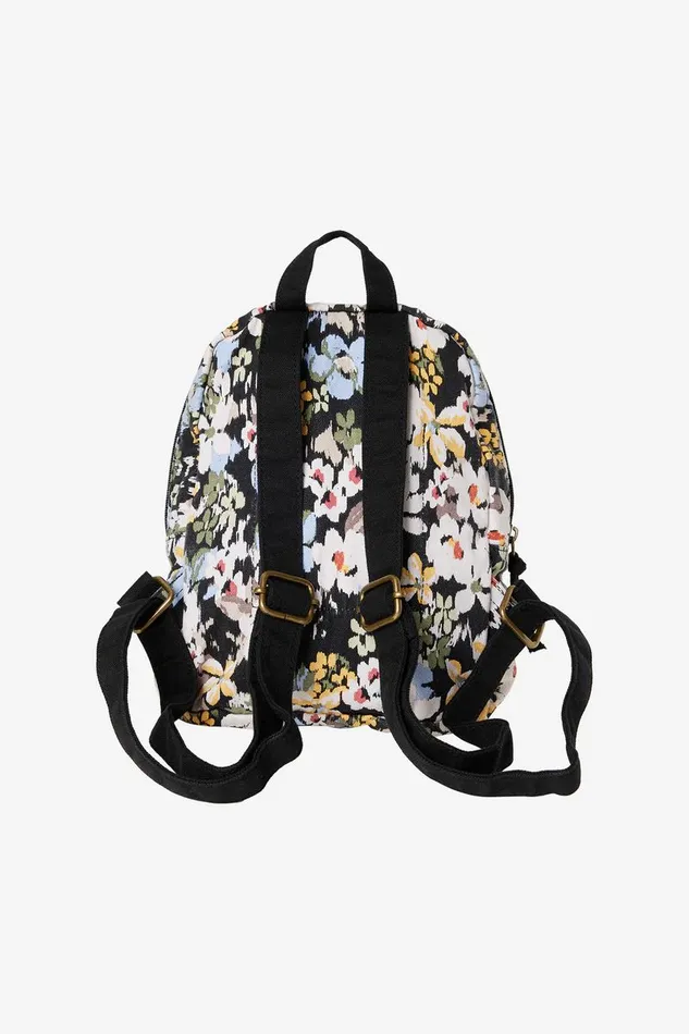O039NEILL VALLEY CAMDEN FLORAL MINI BACKPACK Black 2 Women Accessories