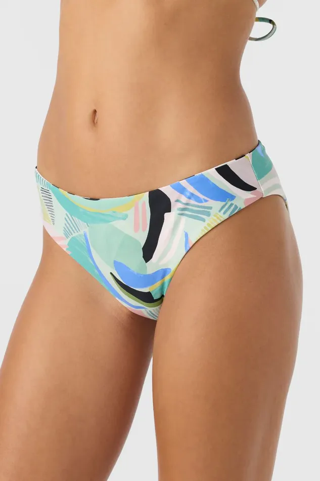 O039NEILL WAVY WARP SANDYS MIDRISE REVERSIBLE CLASSIC BOTTOMS Women Swim