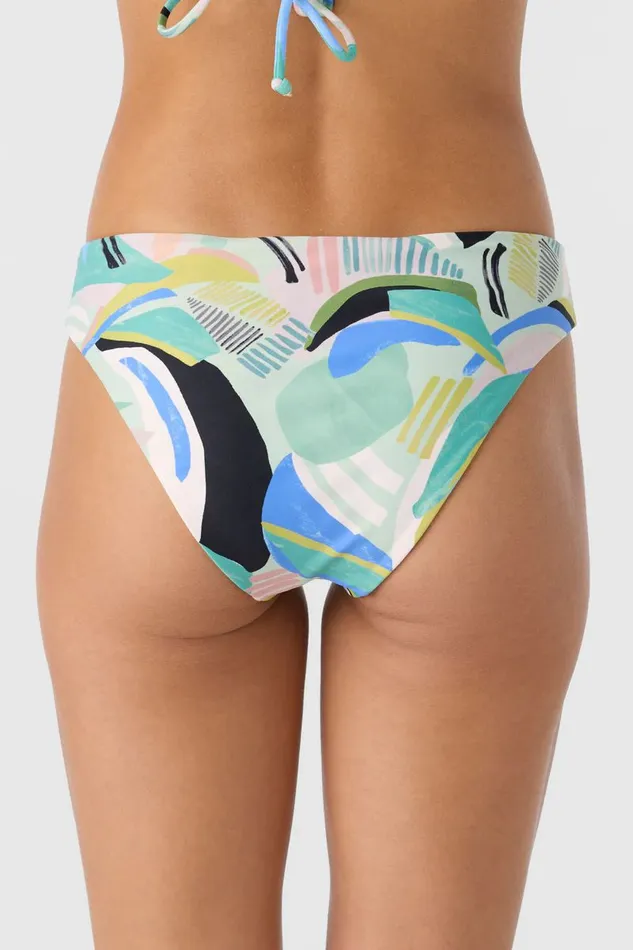 O039NEILL WAVY WARP SANDYS MIDRISE REVERSIBLE CLASSIC BOTTOMS Women Swim