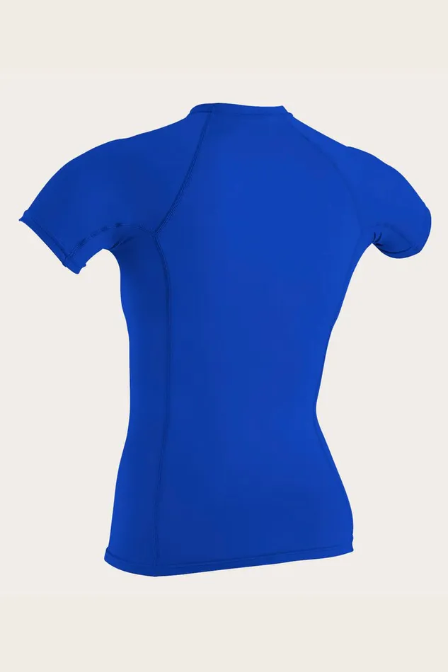 O039NEILL WOMEN039S BASIC 50 SS RASH GUARD Tahiblu Women Women039S Wetsuits