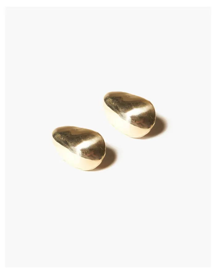 Odette Shield Earrings Brass Women Madewell Earrings