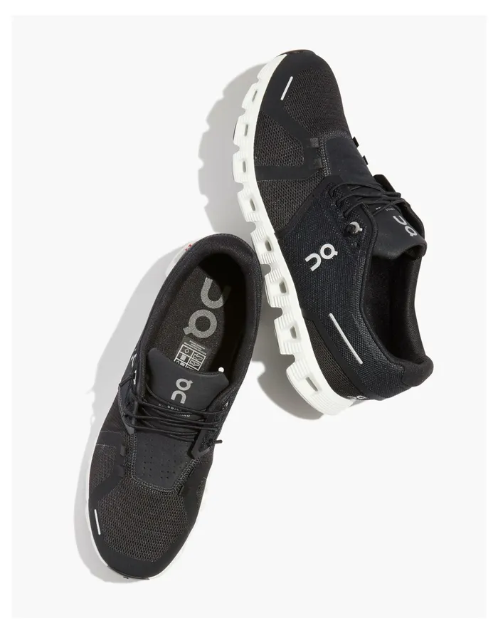 On Cloud Sneakers Black White Men Madewell Sneakers On Cloud Sneakers Black White Men Madewell Sneakers