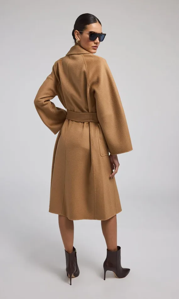Outerwear Women Generation Love Clothing Grayson Wool Coat Camel