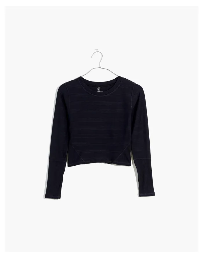 PALI SWIM Cowabunga Rash Guard Black Women Madewell Swim PALI SWIM Cowabunga Rash Guard Black Women Madewell Swim