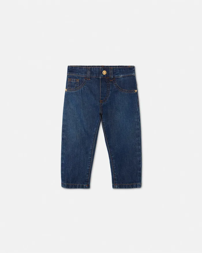 Pants and Skirts Kids Versace Baby Jeans Blue