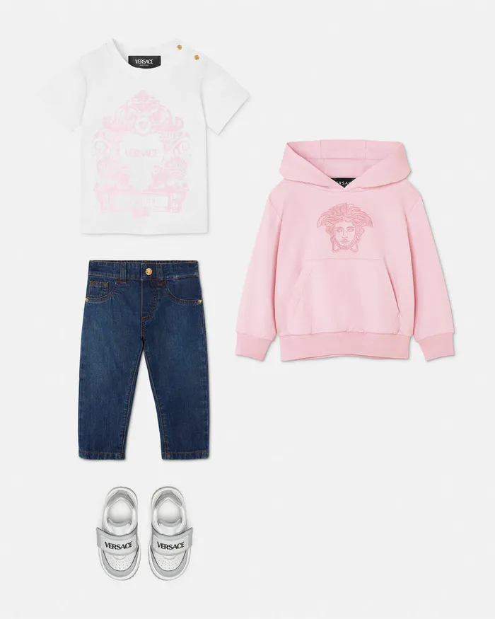 Pants and Skirts Kids Versace Baby Jeans Blue