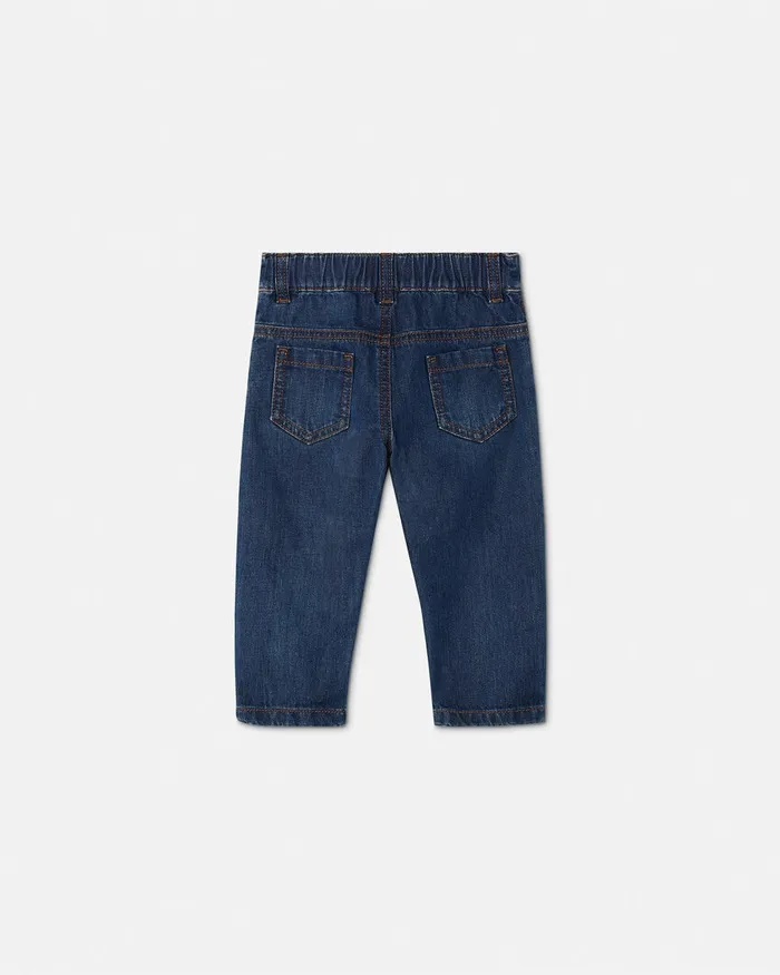 Pants and Skirts Kids Versace Baby Jeans Blue