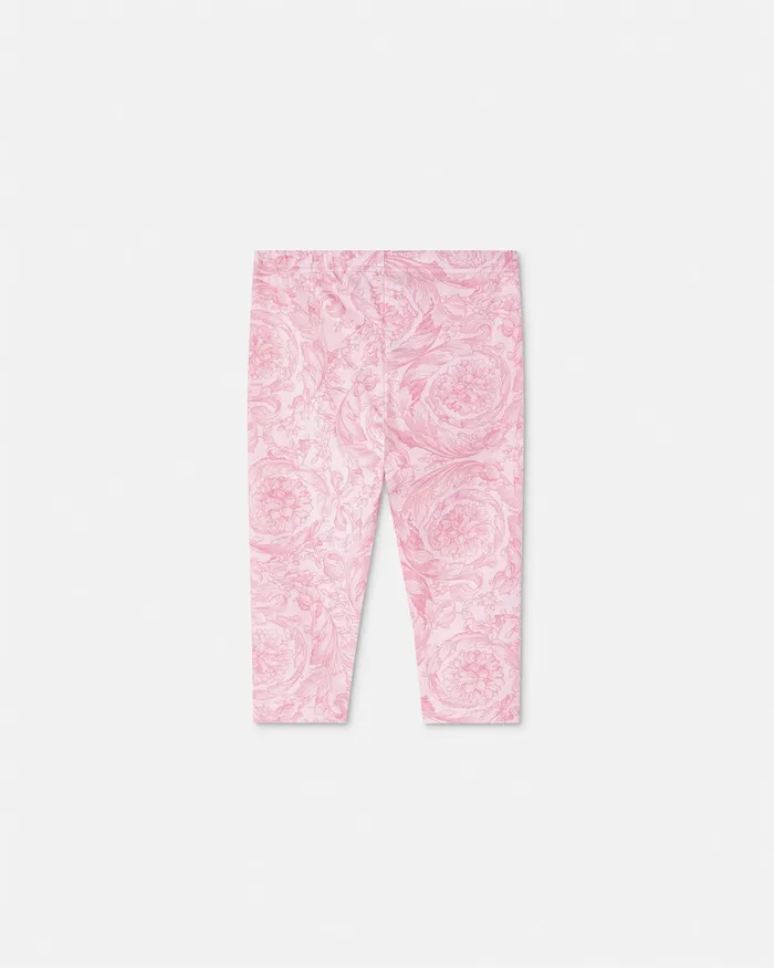 Pants and Skirts Kids Versace Barocco Baby Leggings Pinkprint