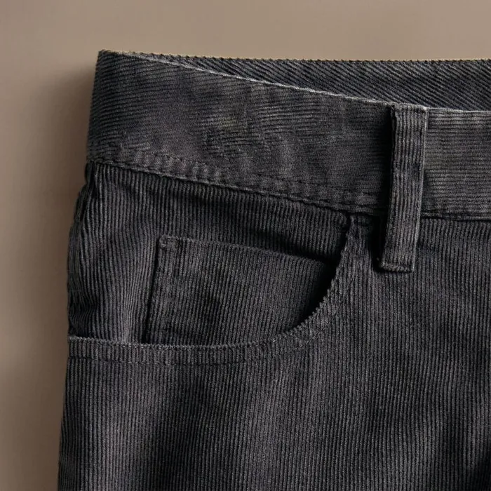 PantsDenim Men James Perse 5 Pocket Corduroy Pant Magma Pigment PantsDenim Men James Perse 5 Pocket Corduroy Pant Magma Pigment