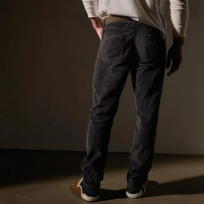 PantsDenim Men James Perse 5 Pocket Corduroy Pant Magma Pigment PantsDenim Men James Perse 5 Pocket Corduroy Pant Magma Pigment