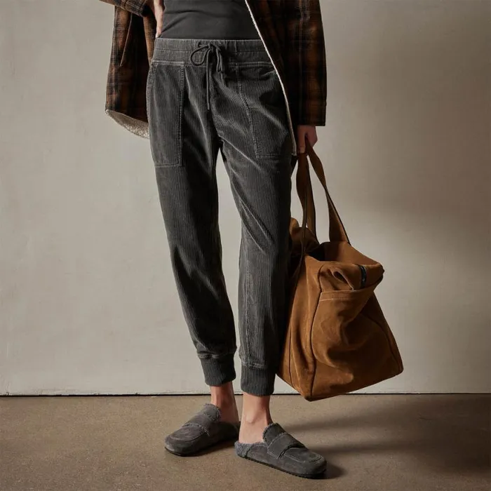 PantsDenim Women James Perse Corduroy Utility Pant Magma Pigment
