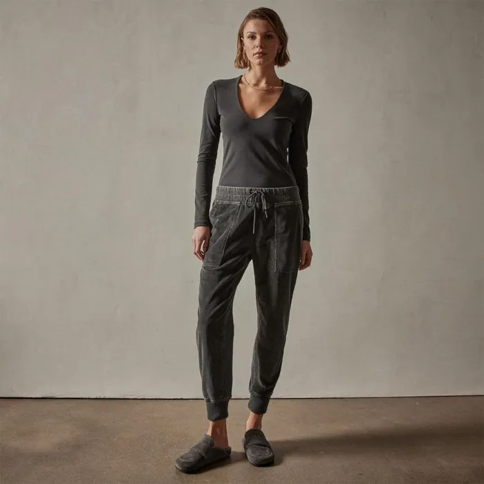 PantsDenim Women James Perse Corduroy Utility Pant Magma Pigment