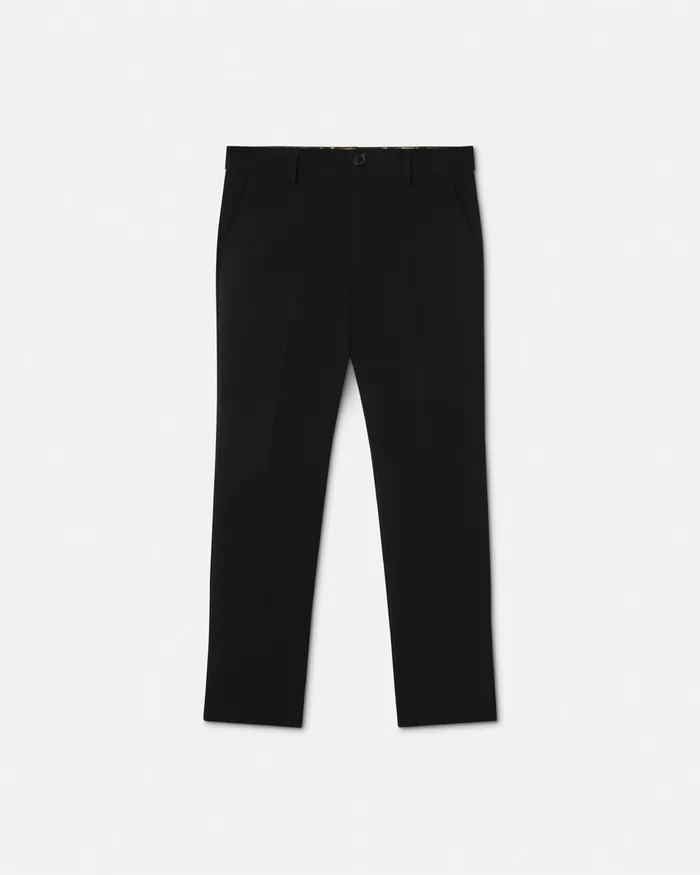 Pants Kids Versace Barocco Pants Black
