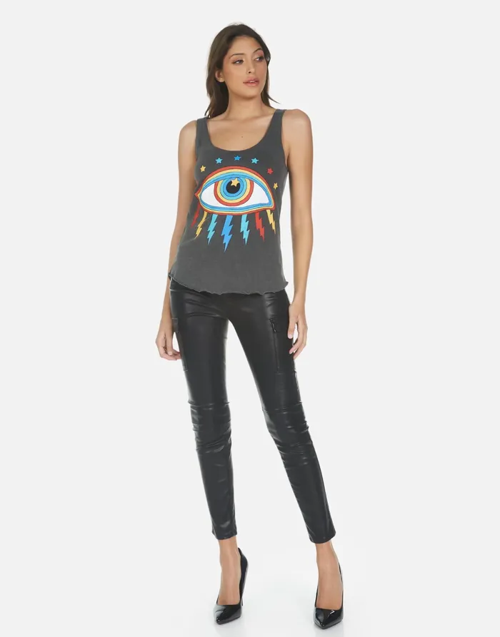 Parson Rainbow Lightning Eye Pigment Black Women039s Lauren Moshi Tanks