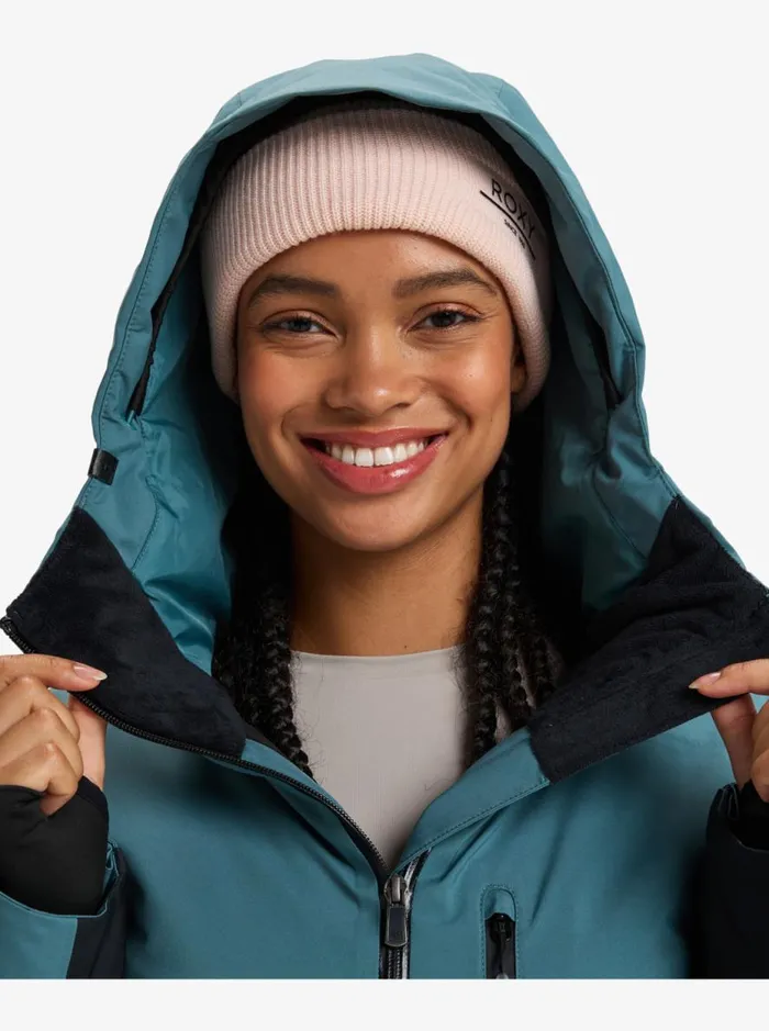 Peakside 8211 Snow Jacket Sea Pine Women Roxy Jackets and Coats