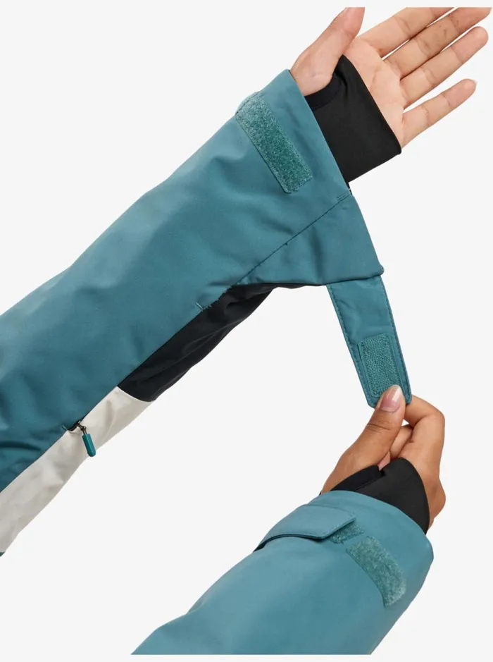 Peakside 8211 Snow Jacket Sea Pine Women Roxy Jackets and Coats