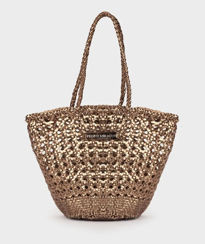 Pedro Miralles Catarroja Metallic 8211 Shoulder Bags Women