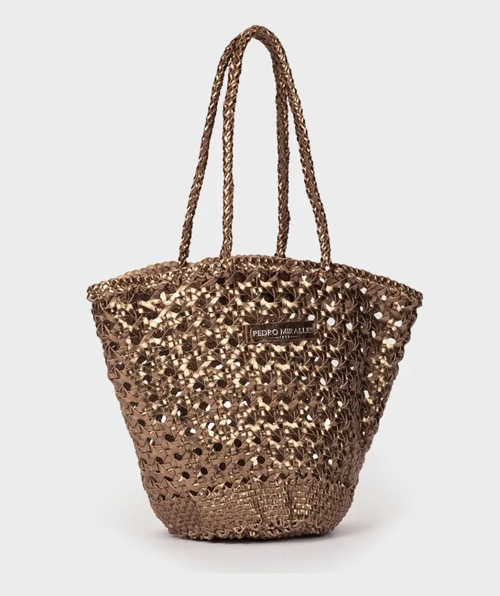 Pedro Miralles Catarroja Metallic 8211 Shoulder Bags Women Pedro Miralles Catarroja Metallic 8211 Shoulder Bags Women