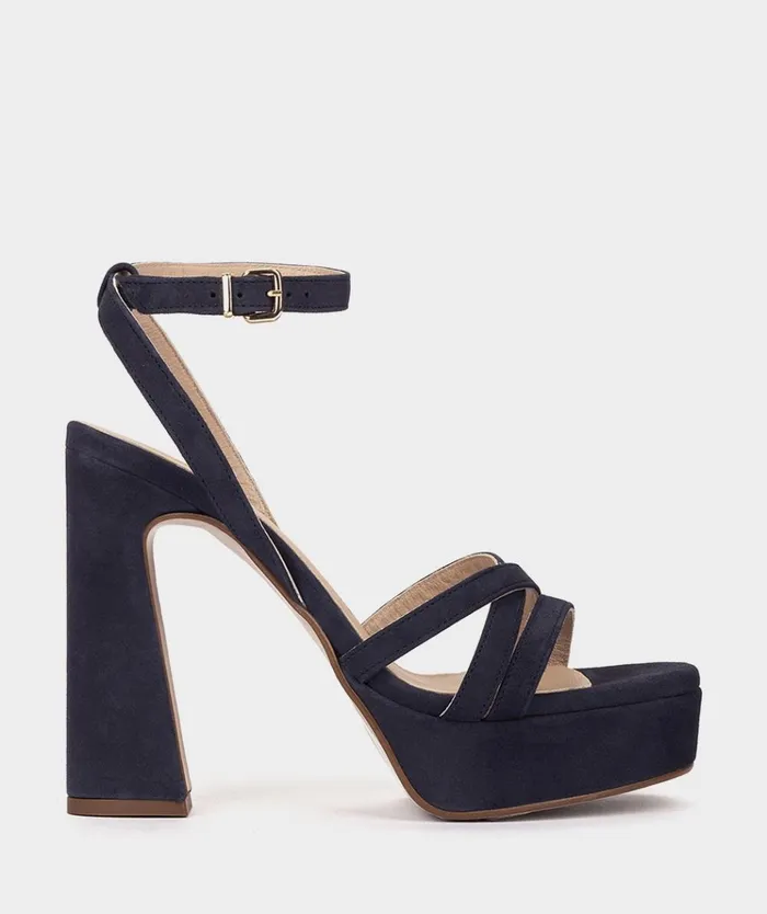 Pedro Miralles Civitella Blue 8211 Heeled Sandals Women