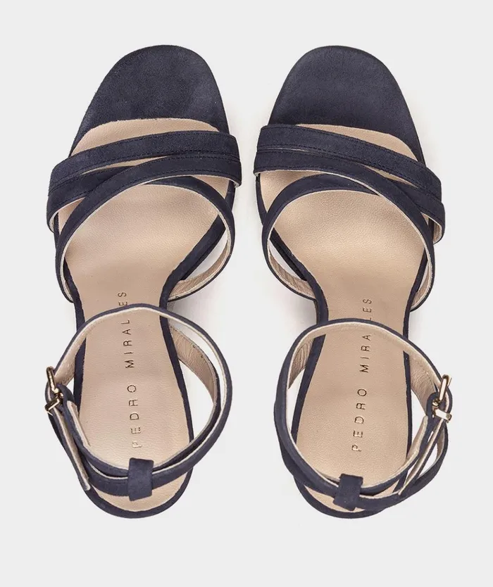 Pedro Miralles Civitella Blue 8211 Heeled Sandals Women