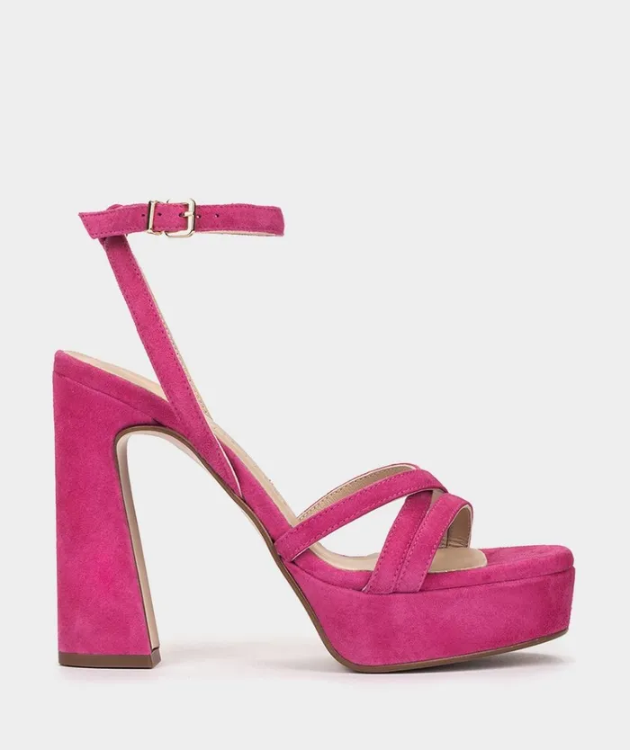Pedro Miralles Civitella Pink 8211 Heeled Sandals Women
