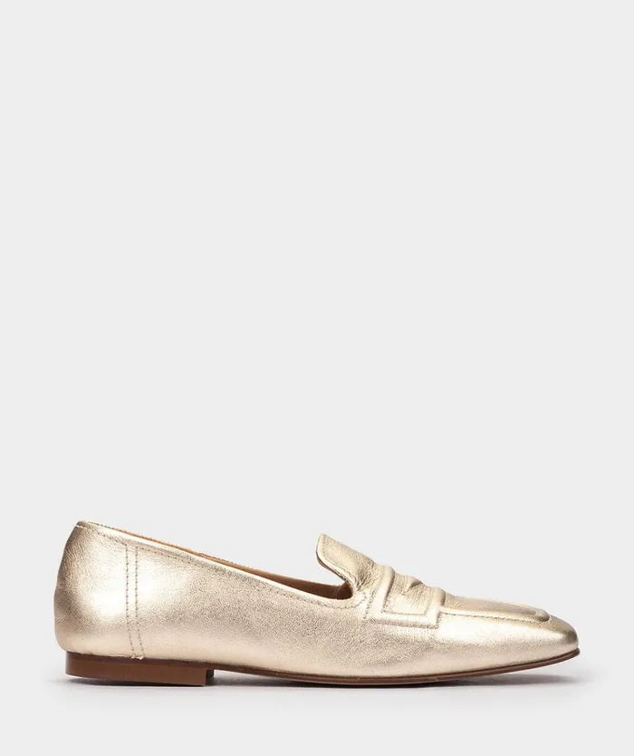 Pedro Miralles Ginza Metallic 8211 Flat Shoes Women