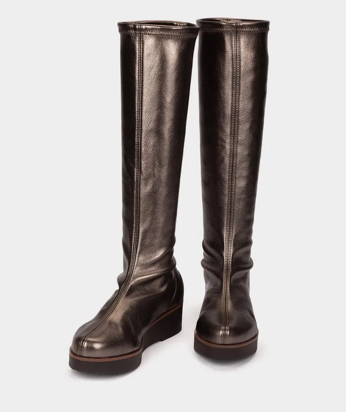 Pedro Miralles Glasgow Metallic 8211 Boots Women