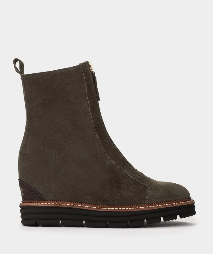 Pedro Miralles Palermo Green 8211 Ankle Boots Women
