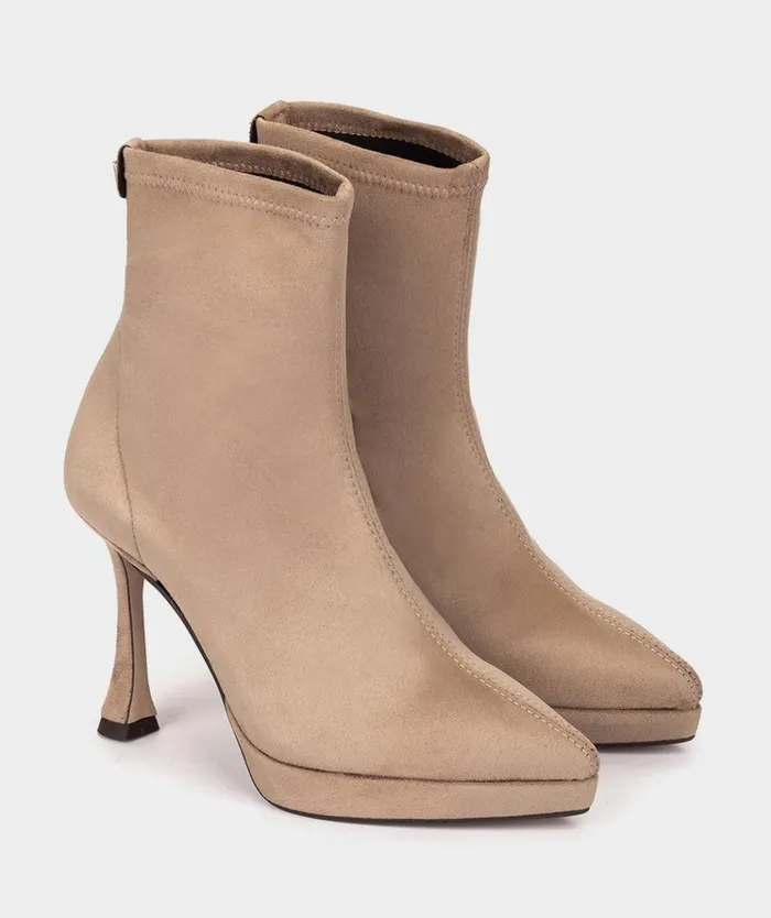 Pedro Miralles Sunne Beige 8211 Ankle Boots Women