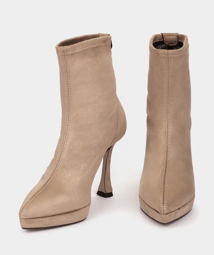 Pedro Miralles Sunne Beige 8211 Ankle Boots Women
