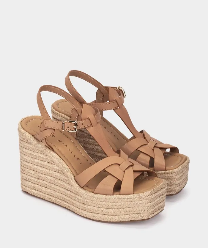Pedro Miralles Tabarca Brown 8211 Wedges Women