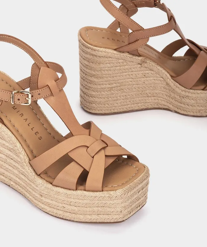 Pedro Miralles Tabarca Brown 8211 Wedges Women
