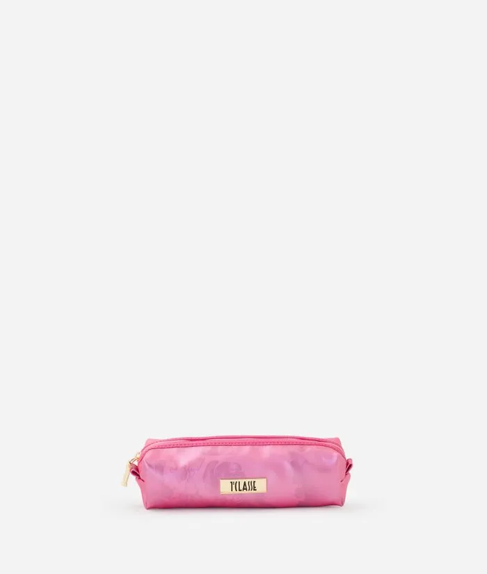Pencil Case Bubble Pink Woman Alviero Martini Pouches and Toiletry Bags
