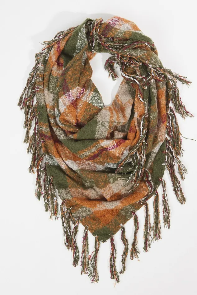 Plaid Blanket Scarf Bandanas Scarves Altar8217d State Women
