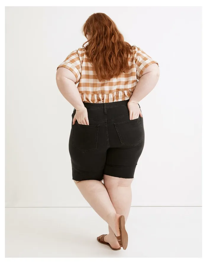 Plus Roadtripper Supersoft Biker Shorts In Lunar Wash Lunar Wash Women Madewell Shorts Plus Roadtripper Supersoft Biker Shorts In Lunar Wash Lunar Wash Women Madewell Shorts