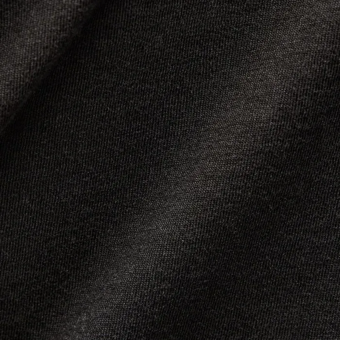 PolosNovelty Tops Men James Perse Clean Finish Jersey Half Zip Black PolosNovelty Tops Men James Perse Clean Finish Jersey Half Zip Black
