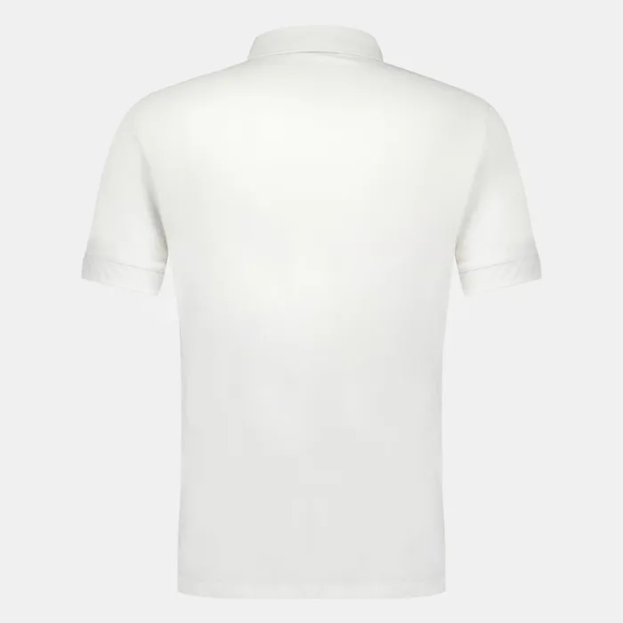 Polos Shirts Men Le Coq Sportif Coq D039or Polo Shirt Col Zipp En Interlock 240g Coton Marsh Mallow