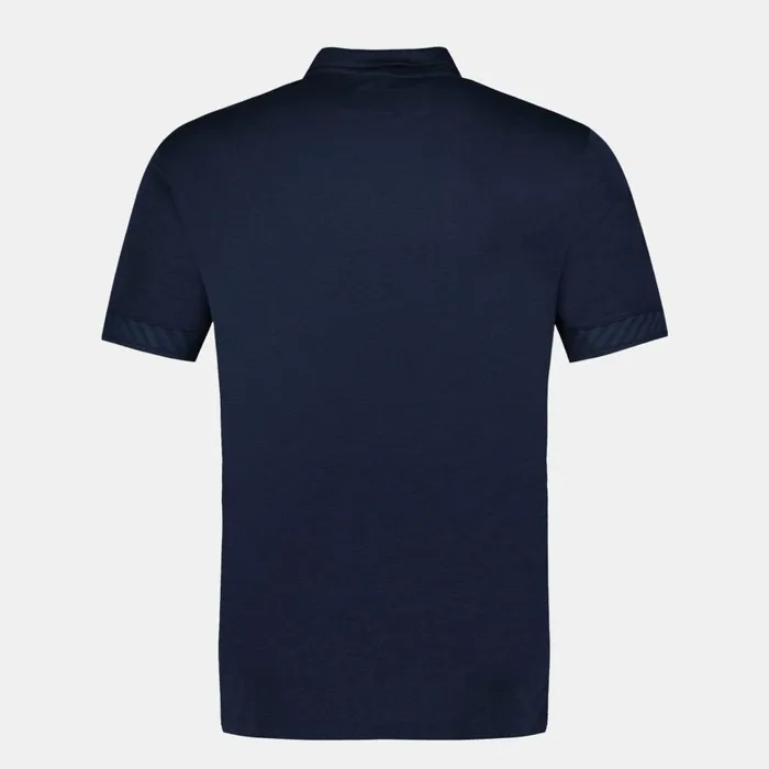 Polos Shirts Men Le Coq Sportif Coq D039or Shirt Manches Courtes Dark Velvet