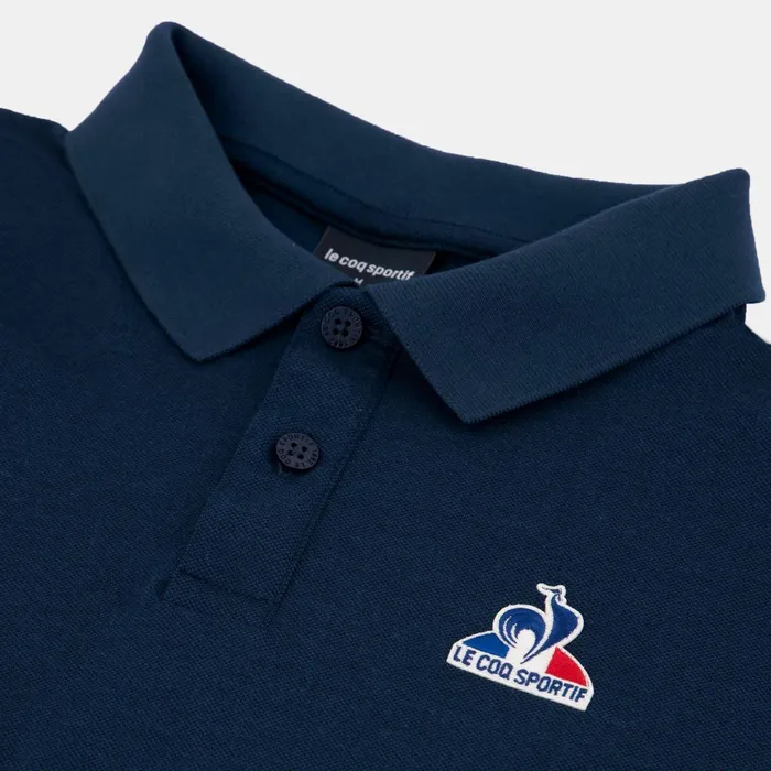 Polos Shirts Men Le Coq Sportif Essentiels Polo Homme Dress Blues