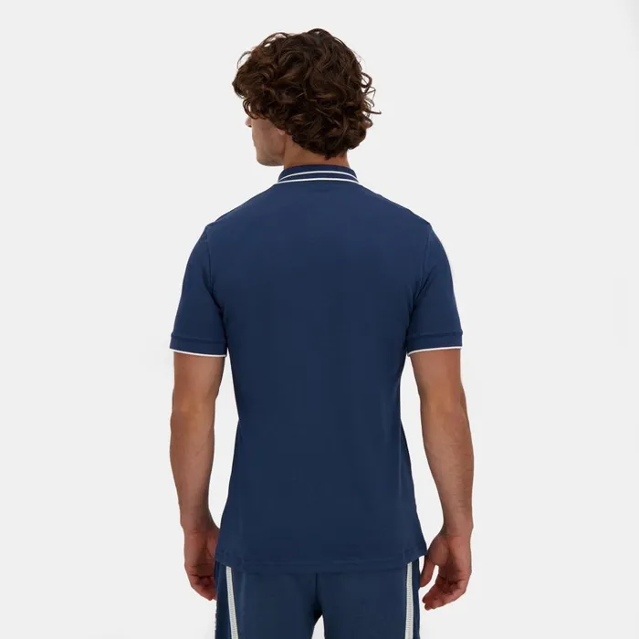 Polos Shirts Men Le Coq Sportif France039s Olympic Team Polo Shirt Insignia Blue