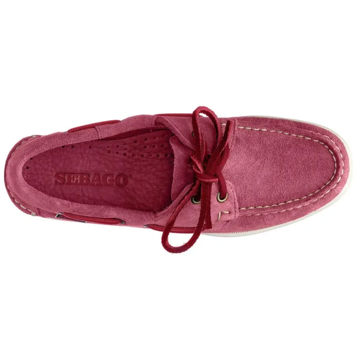 PORTLAND FLESH OUT Red Women Sebago Boat Shoes PORTLAND FLESH OUT Red Women Sebago Boat Shoes