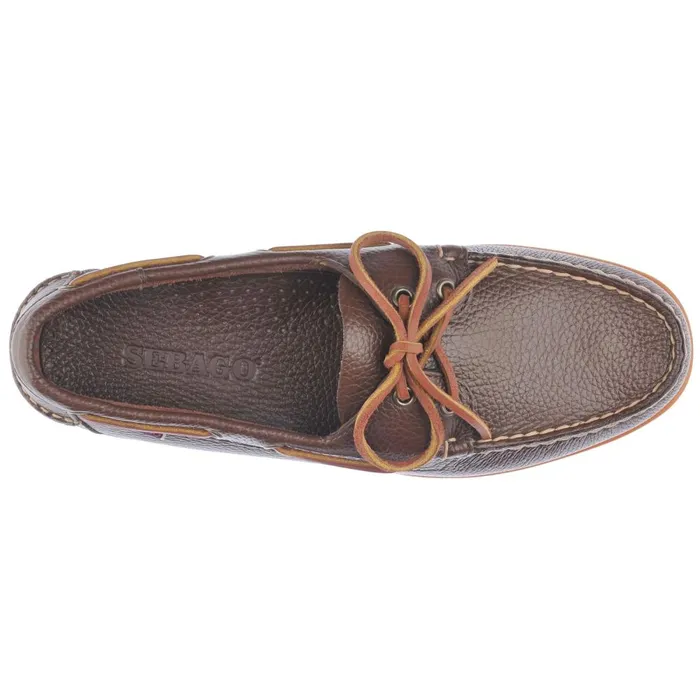 PORTLAND MARTELLATO Brown Men Sebago Boat Shoes PORTLAND MARTELLATO Brown Men Sebago Boat Shoes