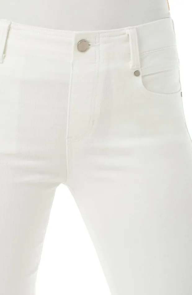 PullOn Women Liverpool Los Angeles Gia Glider Slim Stretch Bright White
