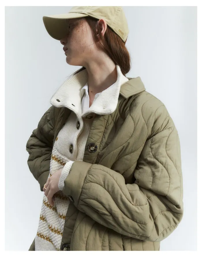 Quilted Belrose Shirt Jacket Distant Surplus Women Madewell Jackets Quilted Belrose Shirt Jacket Distant Surplus Women Madewell Jackets
