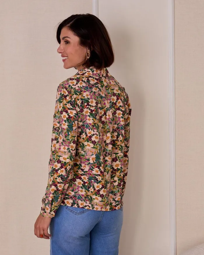 Quina Print Shirt Eucalyptus Women Polin Et Moi Blouses And Shirts Quina Print Shirt Eucalyptus Women Polin Et Moi Blouses And Shirts