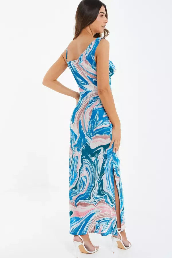 Quiz Clothing Dresses Petite Blue Satin Marble Print Midaxi Dress 8211 Women Quiz Clothing Dresses Petite Blue Satin Marble Print Midaxi Dress 8211 Women