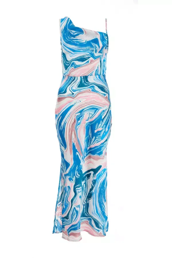 Quiz Clothing Dresses Petite Blue Satin Marble Print Midaxi Dress 8211 Women Quiz Clothing Dresses Petite Blue Satin Marble Print Midaxi Dress 8211 Women