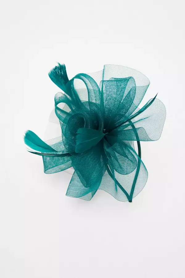 Quiz Clothing Fascinators Green Flower Diamante Headband Fascinator 8211 Women