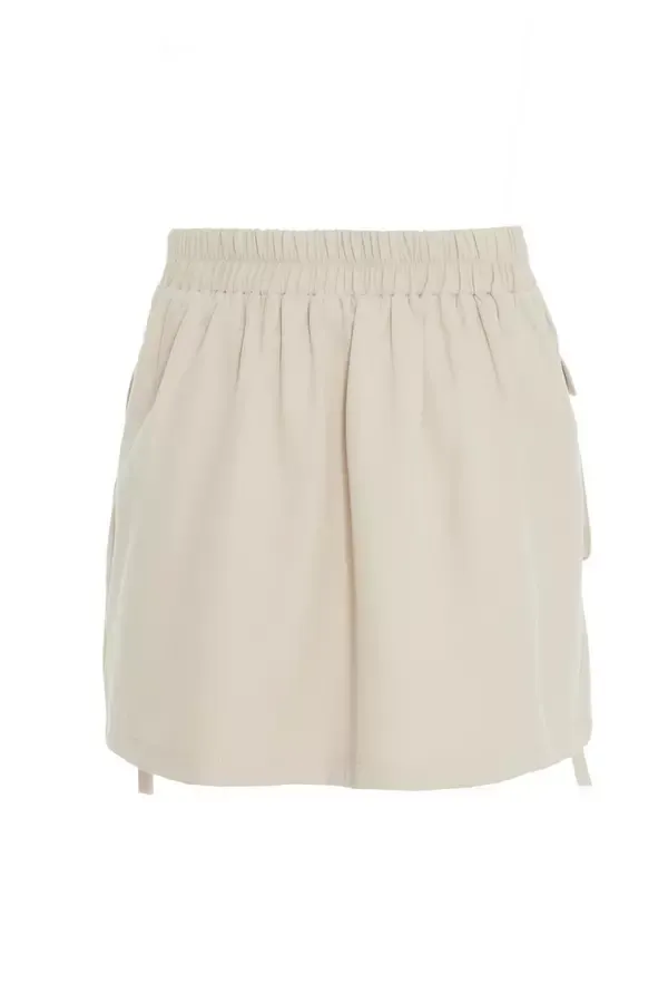 Quiz Clothing Skirts Stone Cargo Mini Skirt 8211 Women